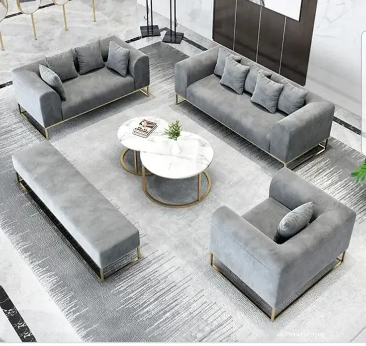 1 Set Kursi Sofa Ruang Tamu Minimalis Modern Premium